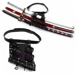 Katana Holder Demon Slayer Anime Cosplay Accessories Real Size Japanese Katana Waist Holster Samurai Sword Sabre Scabbard Belt