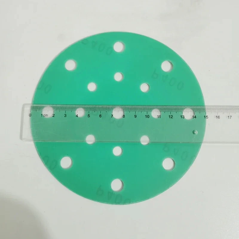 

Sanding disc hook and loop Sandpaper 6In 17hole Dry Ground Polishing for FSTOOL/MIRKA Sander 80-400grit Self-Adhesive Polishi