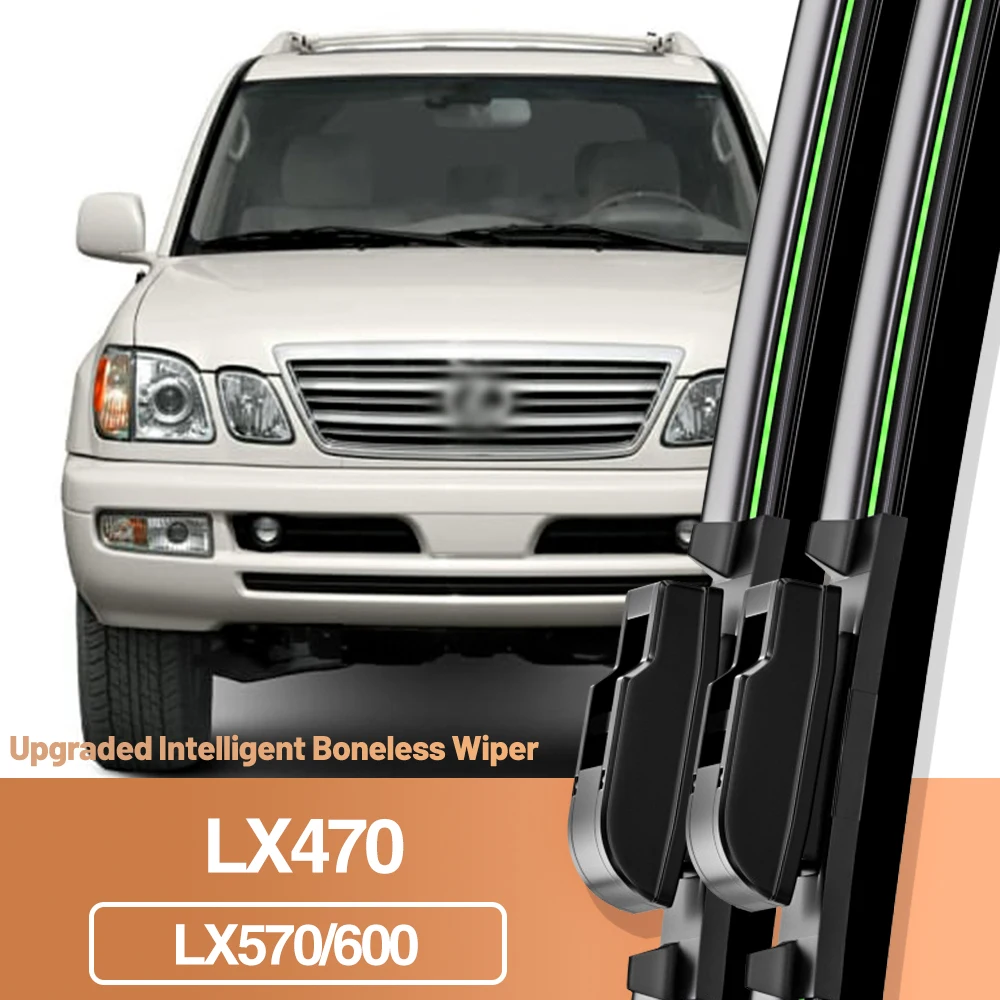 

2pcs For Lexus LX470 LX570 LX600 1998-2022 Front Windshield Wiper Blades Windscreen Window Accessories 2000 2008 2007 2016 2019