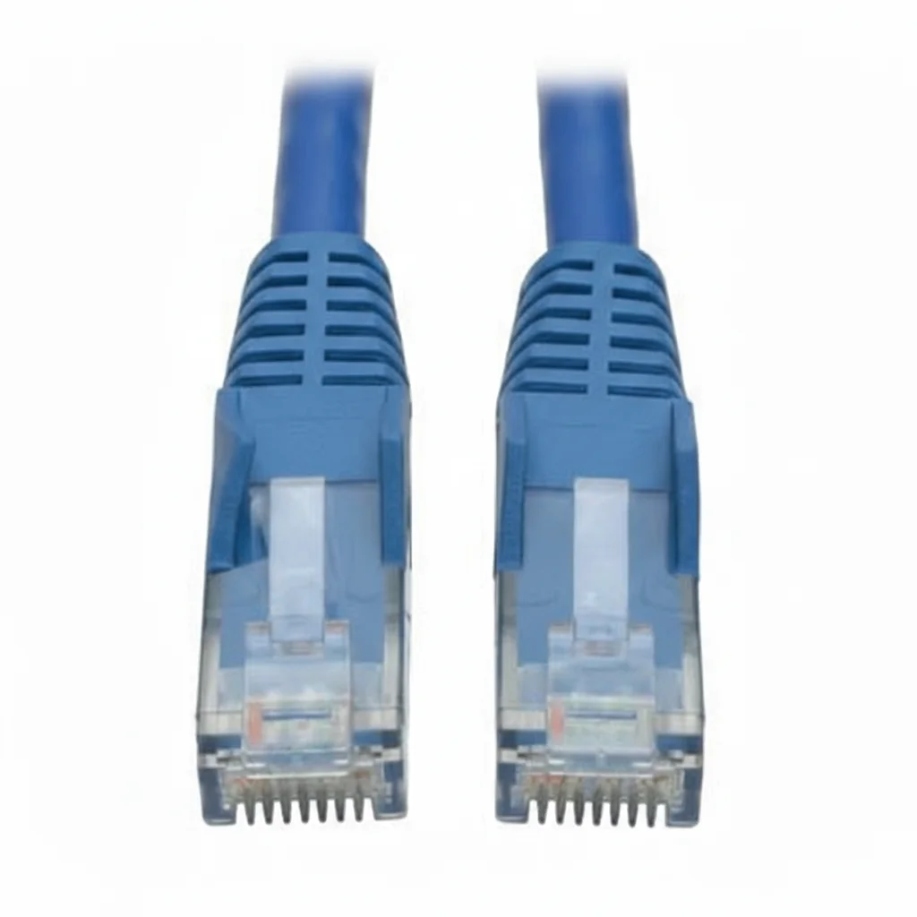 

Tripp Lite N201-015-BL Cat6 Gigabit Snagless Molded UTP Ethernet Patch Cable - Blue - RJ45 - 15 Feet
