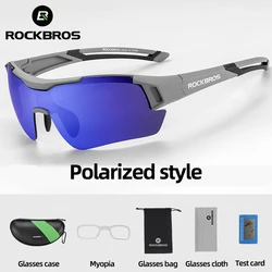 ROCKBROS Polarized Photochromic Bike Glasses Sun Protection Outdoor Sports MTB Road Bicycle Eyewear Sunglasses Cycling Glasses