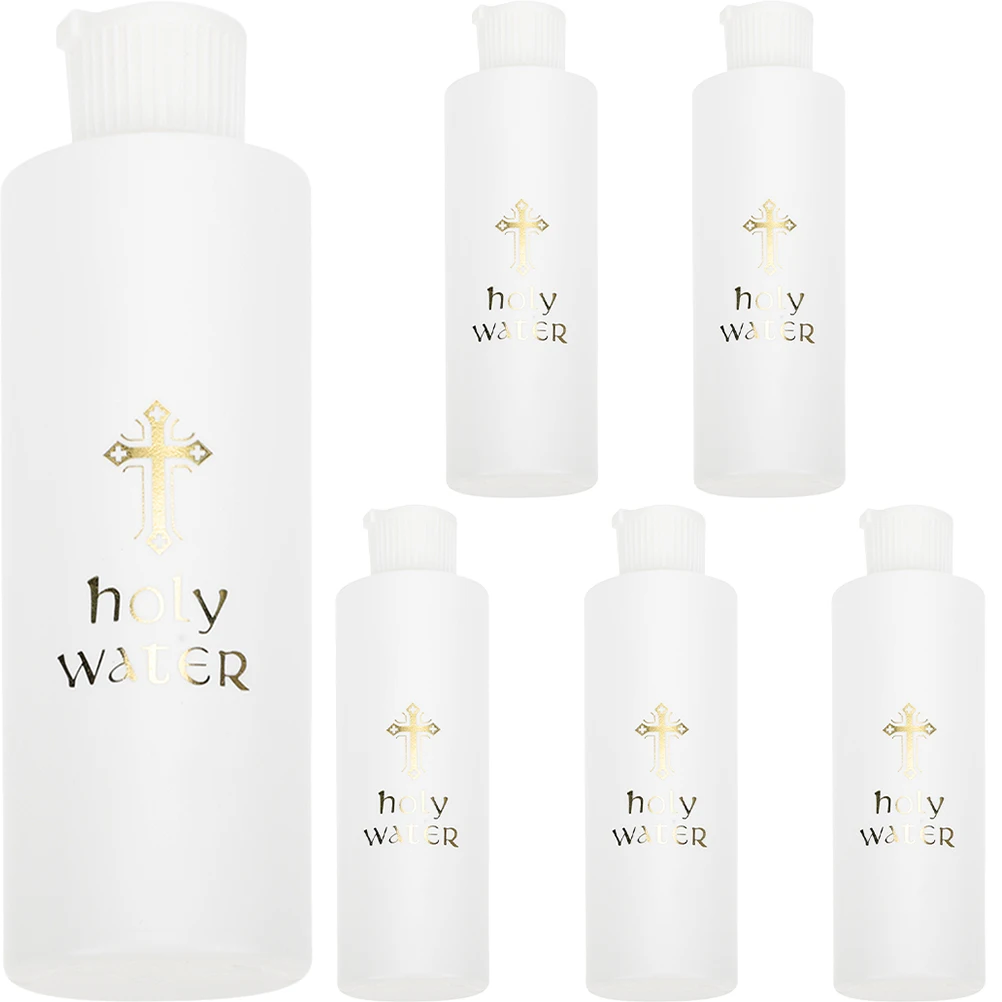 

6 Pcs Holy Water Bottle Baptism Decorations Gifts Bottles Decorative Accessories Girl