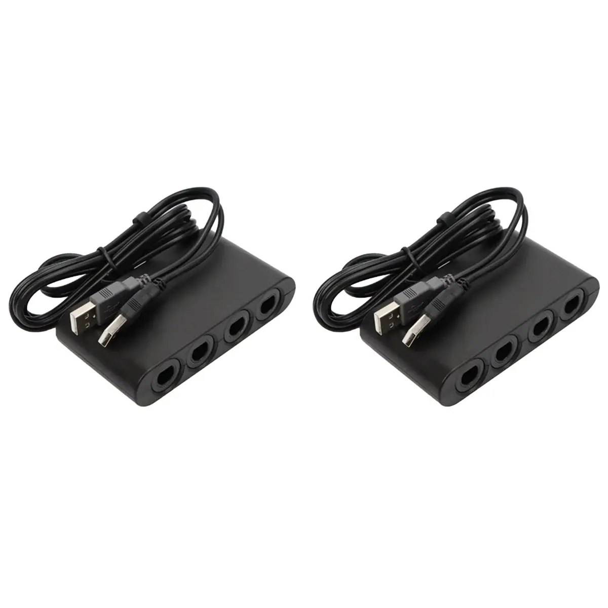 update. 2X 4 Ports Game Converter for GameCube GC Controller USB Adapter for Nintend Switch NGC/Wii U/PC Controller Adapter