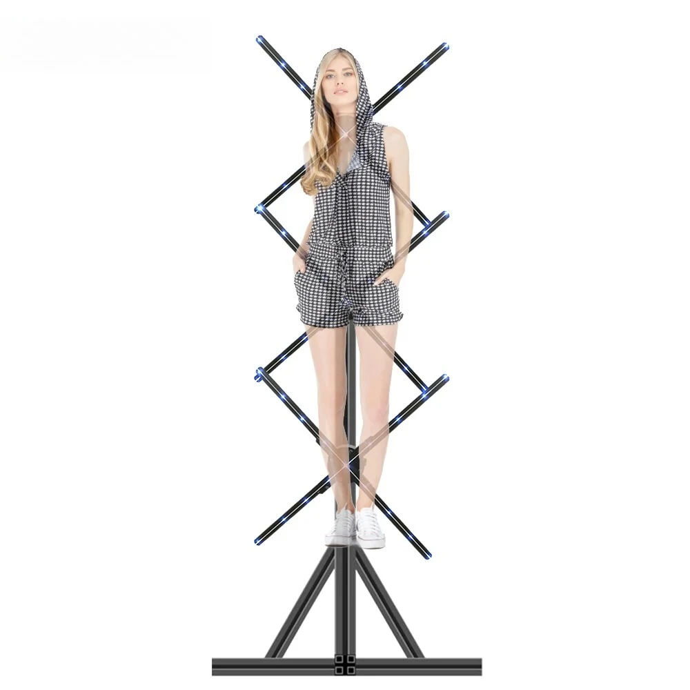 

Synchronized Hologram Fan Wall Advertising Fan 3d Hologram Holographic Display With Sound