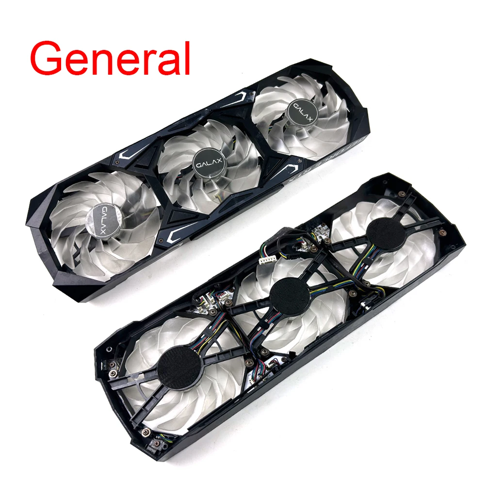 Lüfter 90 mm 4-polig für KFA2 GALAX GeForce RTX 3060 3070 3080 Ti SG (1-Klick-OC-Funktion) Grafikkarten-Kühlerlüfter
