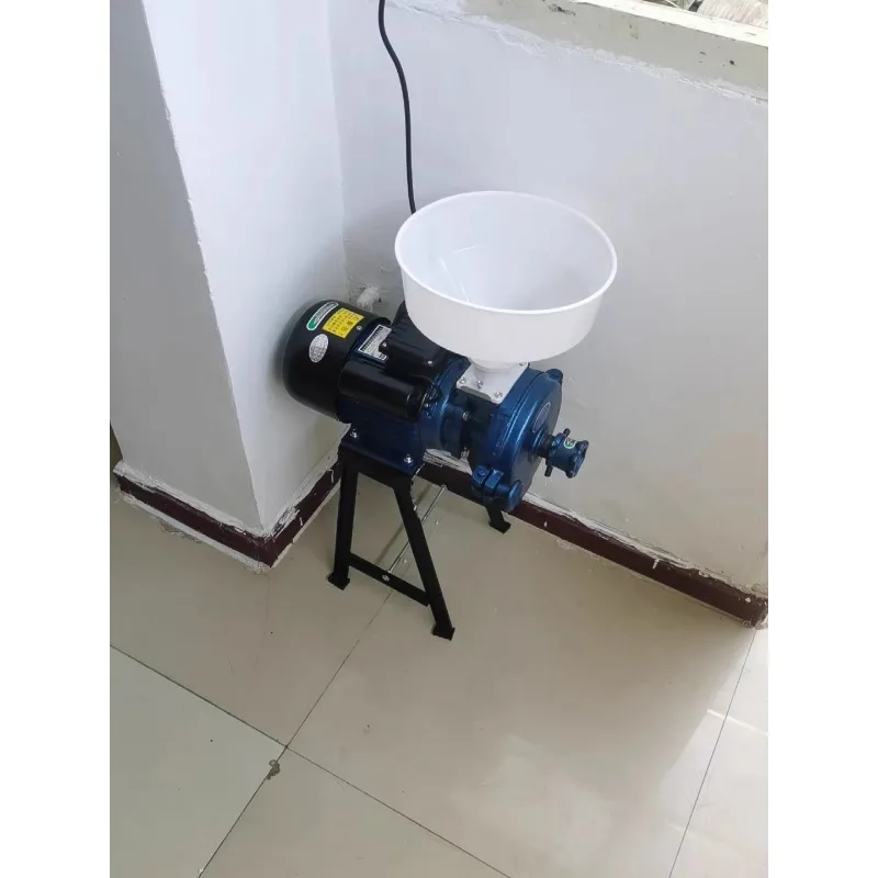 

2200W 220V Electric Cereals Grinder Dry Feed Rice Flour Corn Mill Grinding Machine with Funnel for Home Commercial Use