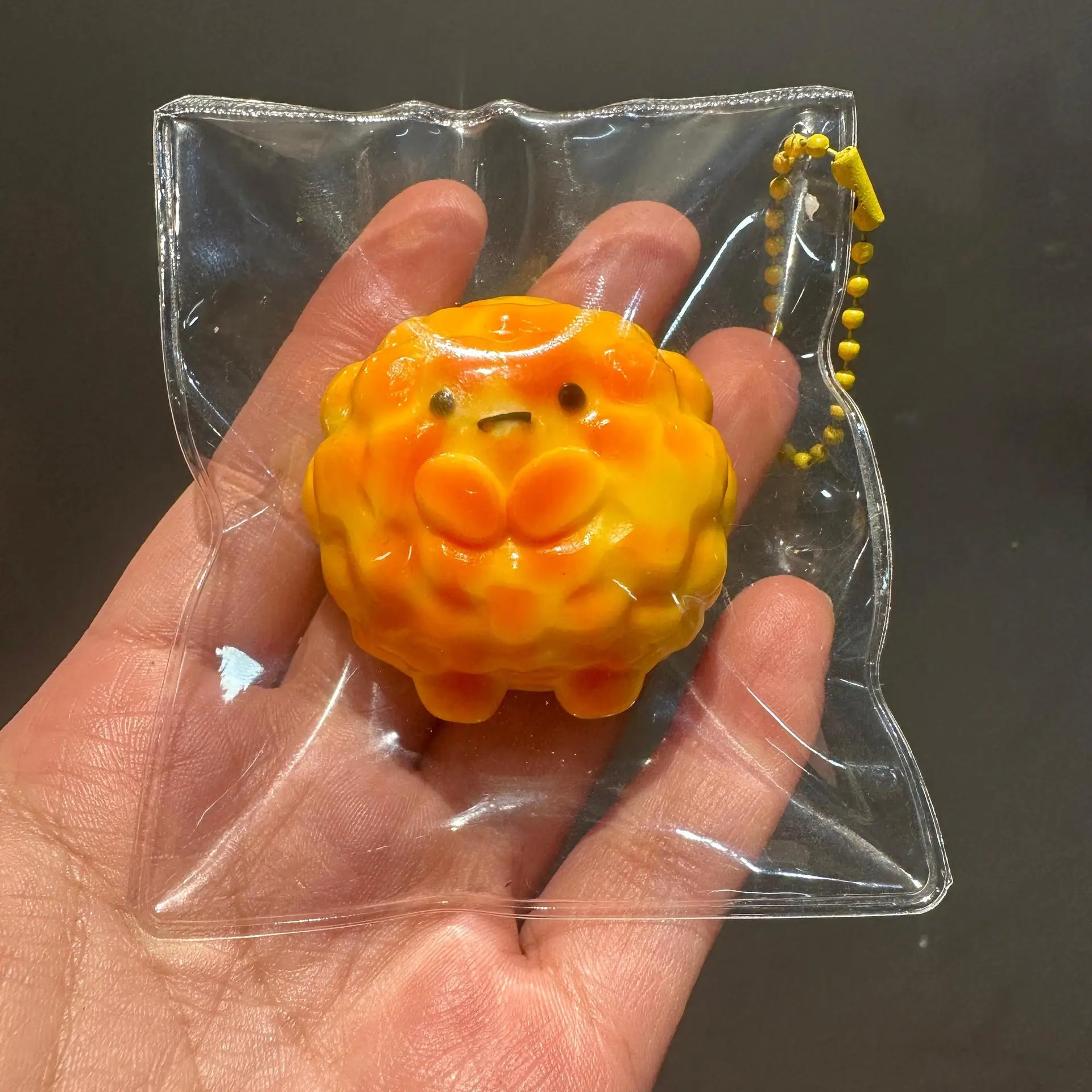 

Kawaii жареные креветки, шарики с кроличьими ушками, крем для хлеба, пюре, медведь, силиконовая игрушка ручной работы для детей, игрушка на день рождения для девочек, Mochi Taba Squishy