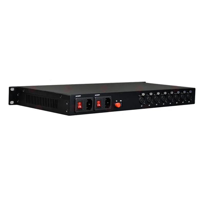 

FCTEL 8-канальный AES сбалансированный XLR аудио через оптоволоконный удлинитель