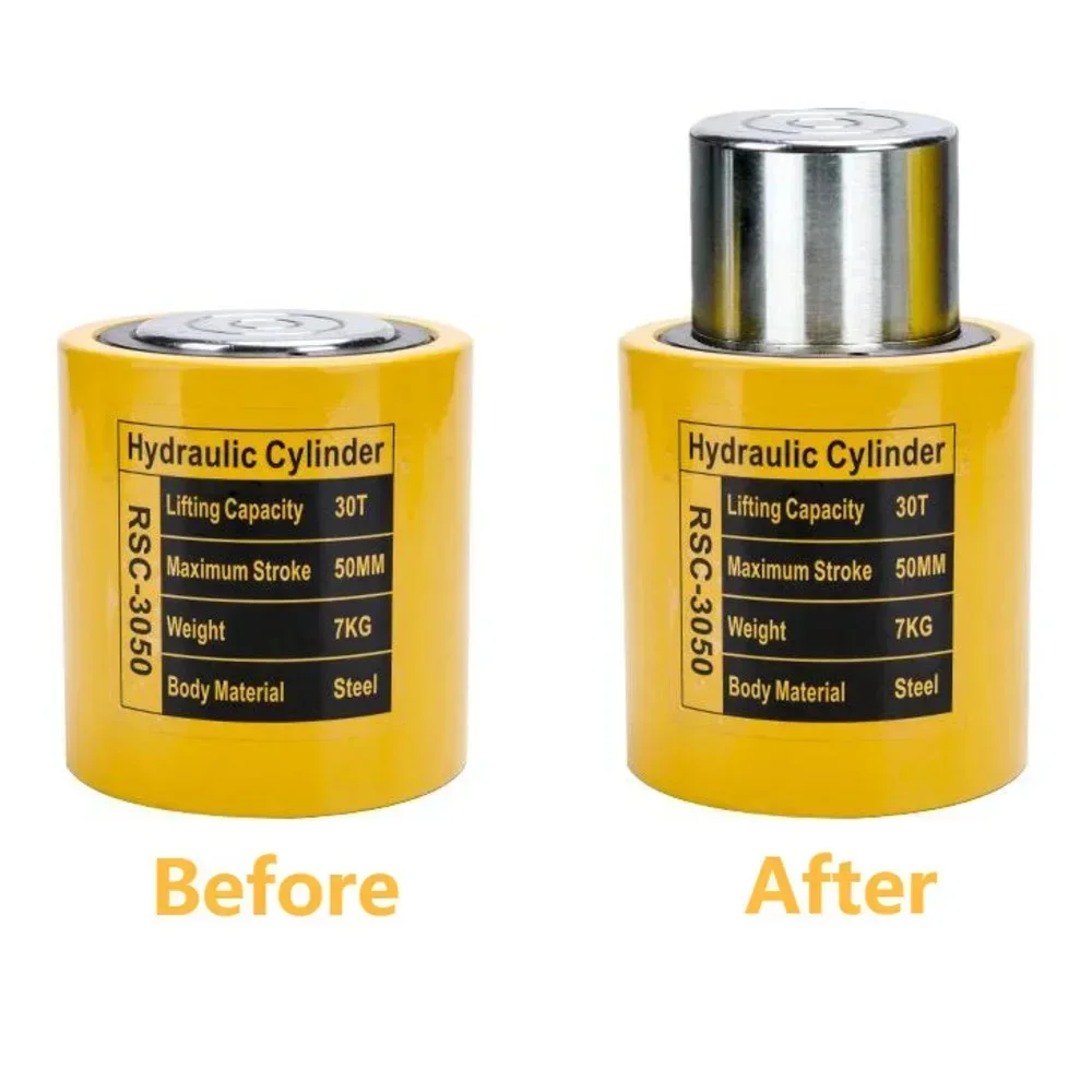 Tonnage Hydraulic Jack Ultra-thin Short Long Oil Cylinder 100T 21mm FPY-100 Split Detached Heavy