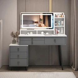 Luxury Style Vanity Table Bedroom Modern Girls European Vanity Table Makeup Mirror Penteadeiras De Maquiagem Home Furniture