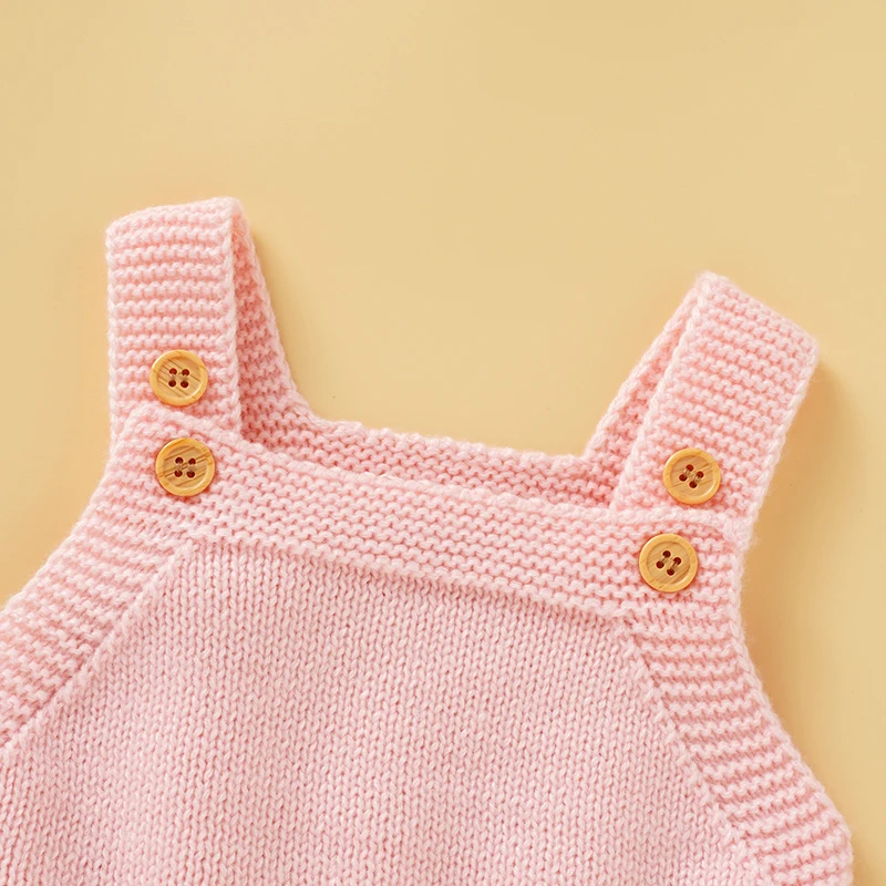 Baby Bodysuits Sleeveless Knit Newborn Boy Girl Pure Onesie Jumpsuits One Piece 0-18m Infant Unisex Clothes Toddler Kids Outfits