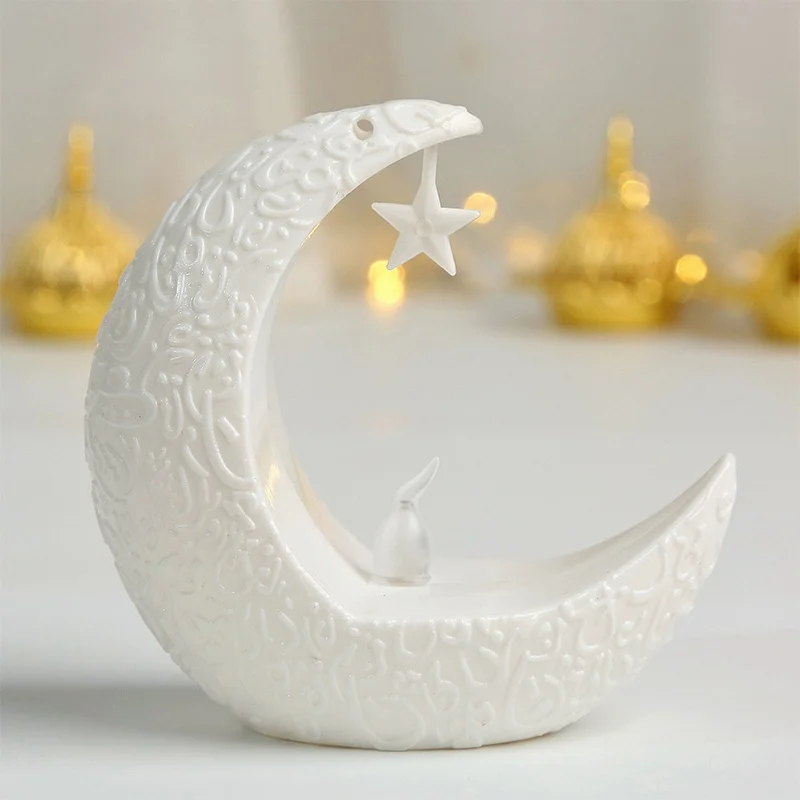 10CM Candle Holder Middle East Style Star Moon Style Candlestick Modern Romantic Christmas Home Wedding Party Decor Supplies