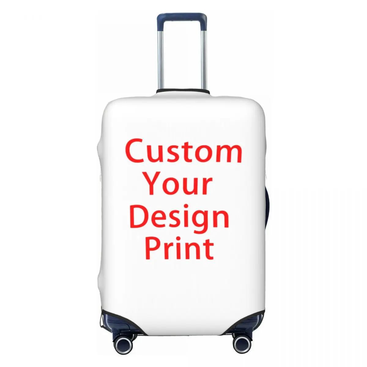 

Custom Cute Custom Your Design Luggage Cover Protector Washable Customized Logo Printed Travel Suitcase Covers