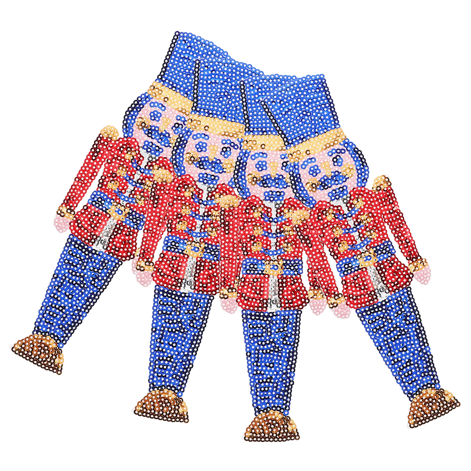 

Decorative Patches for Jeans Puppet Soldier Cloth Sticker Costume Accessory Clothes