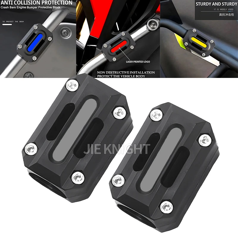 

Защита от падения для KAWASAKI Universal 22 25 28 мм, защита двигателя мотоцикла, декоративный блок, аварийная дуга