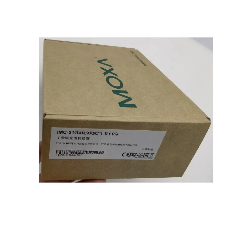 

MOXA IMC-21GA-LX-SC-T Industrial 10/100/1000BaseT(X) to 100/1000Base SC media converter