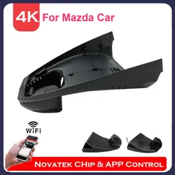 4K Plug And Play Wifi DVR Dash Cam for Mazda CX-30 CX30 DM,For Mazda3 Axela 2023 2022 2021 2020,Front and Rear Cam APP Control
