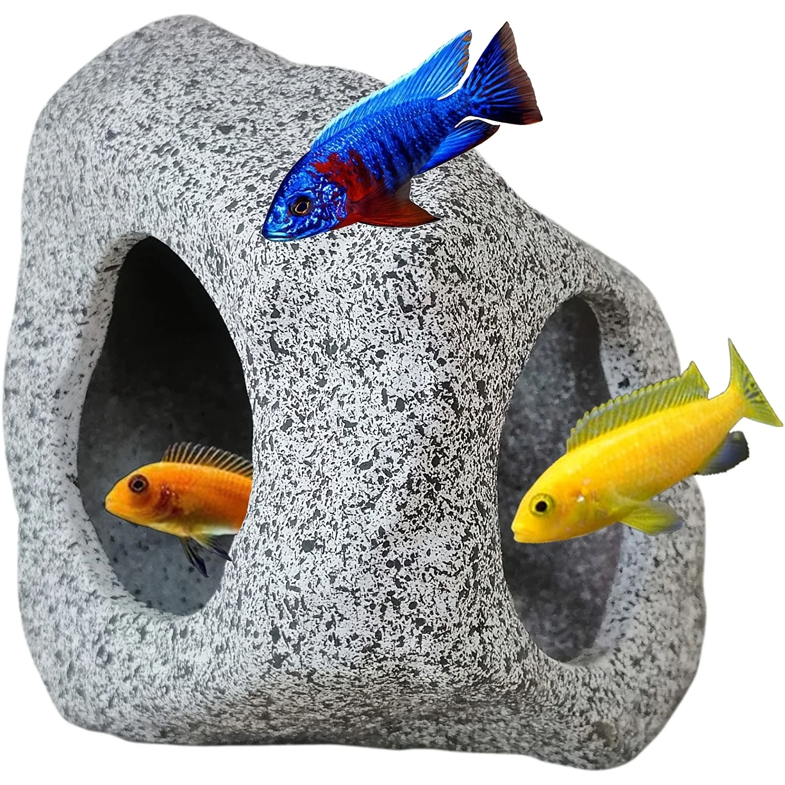 Aquarium Cave Fish Tank Decorations, Add a Natural Touch to Your Fish Tank with Decorative Rocks