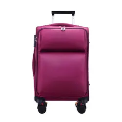 Oxford Cloth Luggage Large Capacity Waterproof Durable Trolley Box Men's Business Suitcase Expansion 20 Inch Boarding Code Box