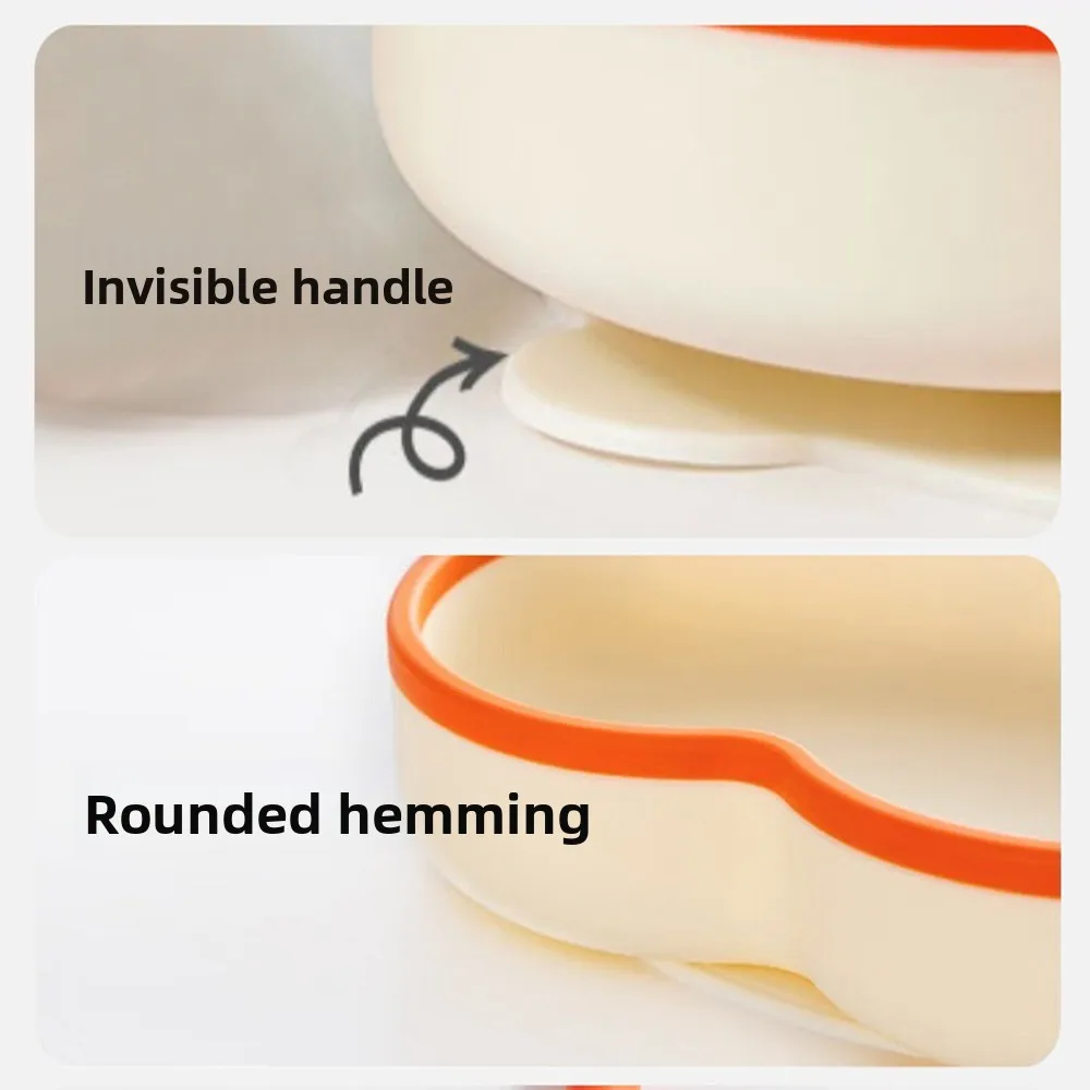 

Non-Slip Cat Paw Suction Dinner Plate BPA-Free Durable Divided Silicone Suction Plate Waterproof Sturdy Feeding Tableware