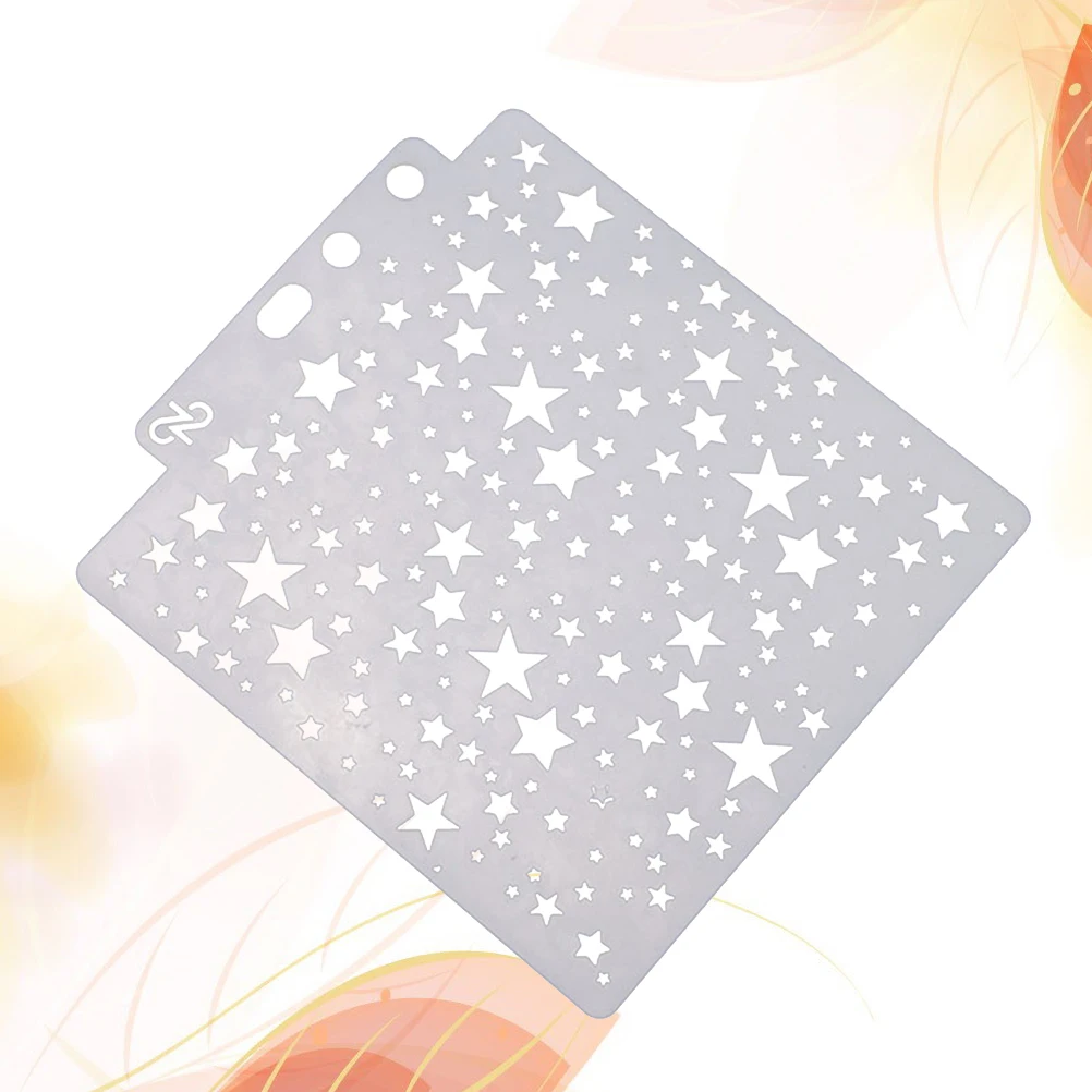 Drawing Template Stencil Cake Stencils for Buttercream Templates Tile Pattern Painting Star Shape