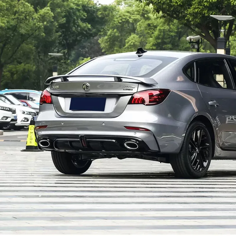 MG 6 Spoiler for Morris Garages 5 2020 To 2023 Universal Rear Wing Black Tail Fin Accessories
