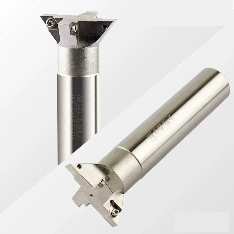 

HSS Dovetail Cutter 55 60 70 75 Degree 25mm 30mm 40mm 50mm 60mm 80mm Dovetail End Mill High Speed Steel Dovetail Milling Cutter