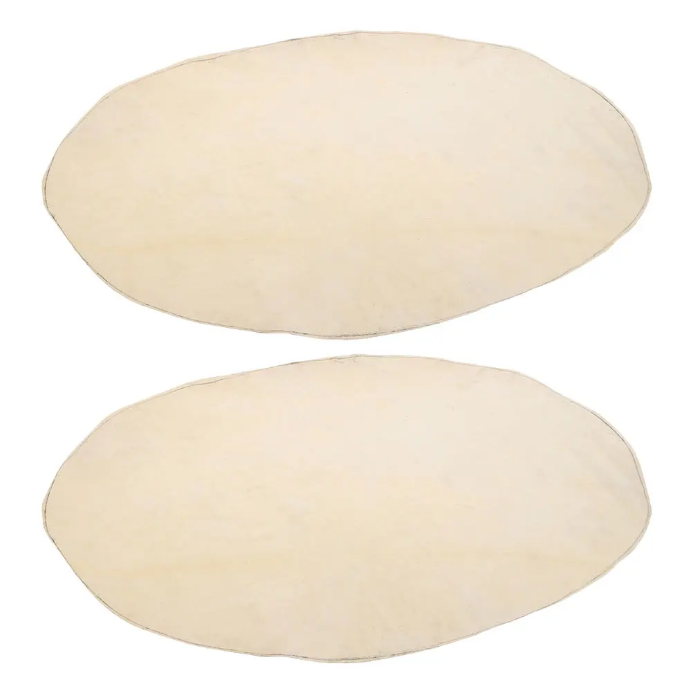 

2Pcs 29cm Drum Skin African Drum Goat Skin Snare Head Replacement Percussion Instrument Accessories Instrument Cover