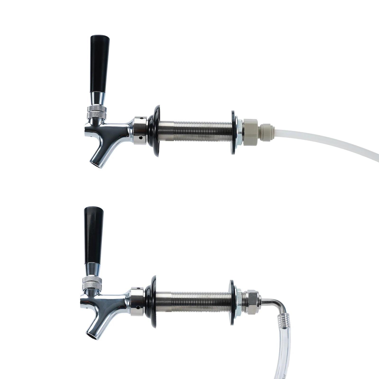 Stainless Steel Beer Shank Assembly with 1/4\