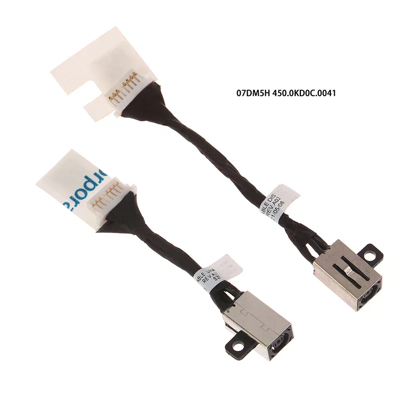 For  Latitude 3410 3510 E3510 E3410 Laptop Charging Flex Cable 07DM5H 0N8R4T DC Power Jack cable