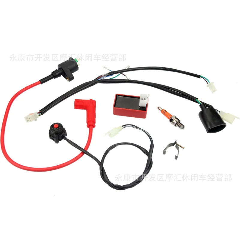 Off-road motorcycle accessories110 125 140ccOld Foot Start Entire Vehicle Line Wiring Harness Ignition SystemCDI