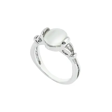 Twilight Saga Bella Ring Fashion Silver Plated Opals Rings Simple Classic Movie Film Jewelry For Women Finger Accessories