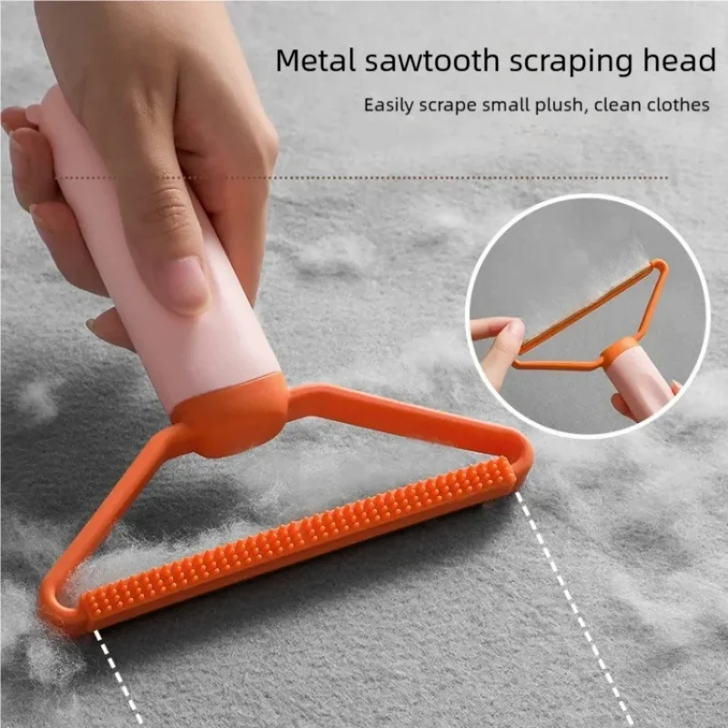 Lint Remover Portable Fabric Shaver Clothing Fuzz Remover Sweater Coat Carpet Fluff Cleaning Tool Reusable Durable Brush Fur