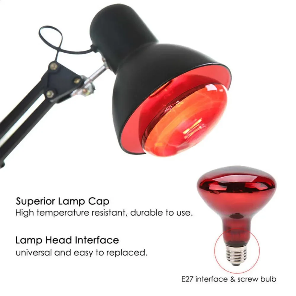 Zongkung Clip-On Model Nabij Infrarood Licht Rood Licht Massage Voor Lichaam Nek Pijn Artritis Spierwarmte Lamp Gewrichtspijn Terug Anti