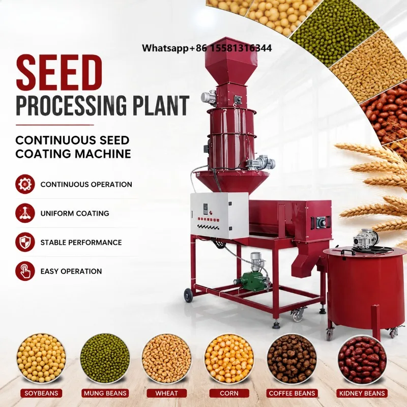 Mufeng 4-8T/H Seed Processing Plant with Grain Cleaning and Grading Machine for Tree Seeds