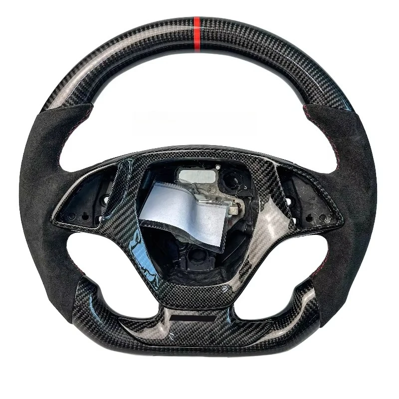 Suitable for carbon fiber steering wheel leather high-end customization