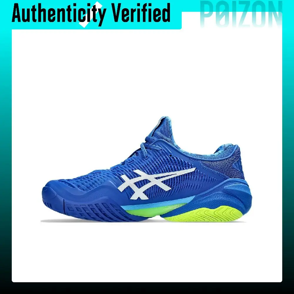 ASICS Court FF 3 Novak Tennis Shoes Men's Low-top Blue/Green 1041A363-400