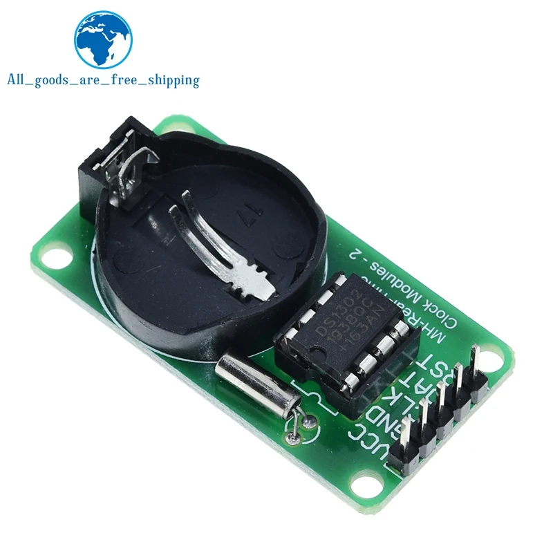 TZT 1/5PCS New Arrival RTC DS1302 Real Time Clock Module For AVR ARM PIC SMD for Arduino image 2