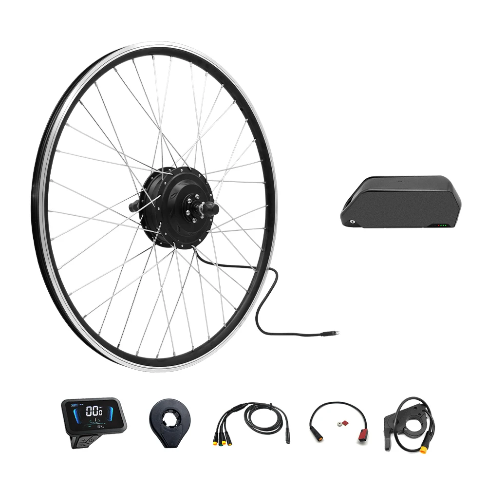 AliExpress ESOULBIKE 48V 500W Rear Cassette Ebike Conversion Kit with Battery, Hub Motor Electric Bicycle Kit, Fits 26", 27.5", 28", 29" & 700C Wheels
