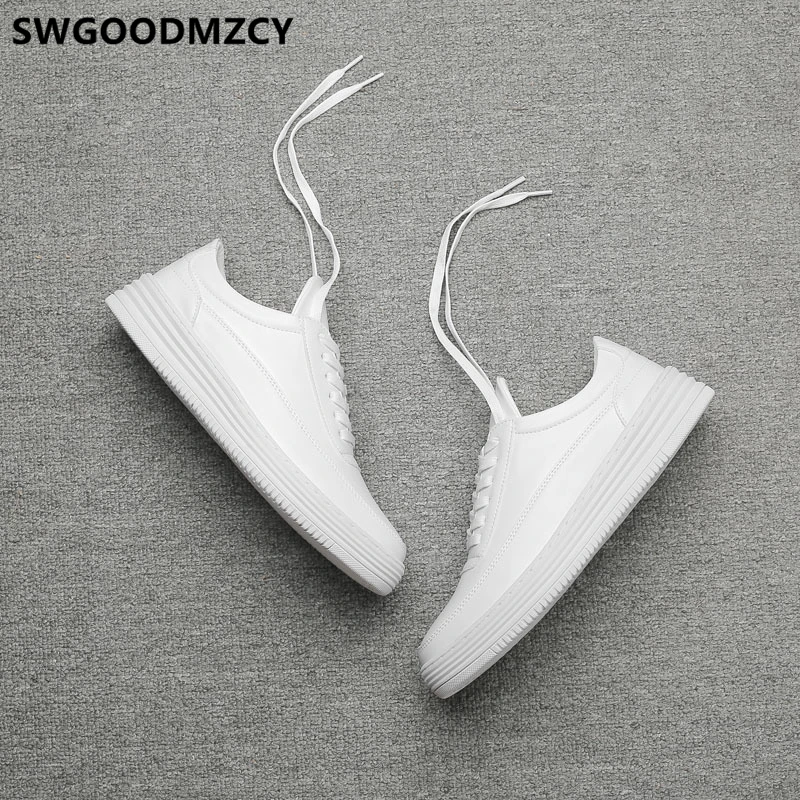 Leather Shoes Men White Sneakers Men Shoes Luxury Brand Fashion Designer Shoes Men High Quality Zapatos De Hombre Buty Damskie