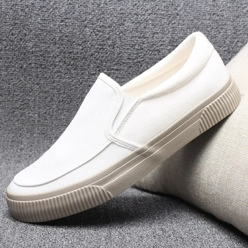 Man Casual Shoe Slip-on New In Leather Shoes for Men Fashion 2024 Size 45 High Quality Shipping Free Common Elegant Delivery Pu