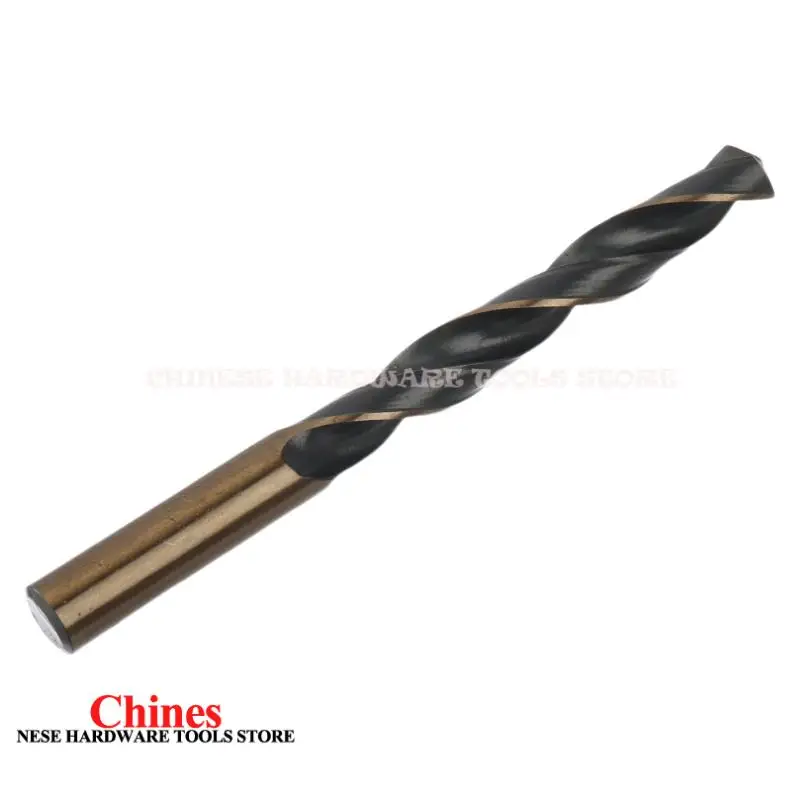 

Premium 14mm Cobalt-Coated HSS Twist Drill Bit: Smooth Drilling in Wood/Metal, Perfect for Power Tools