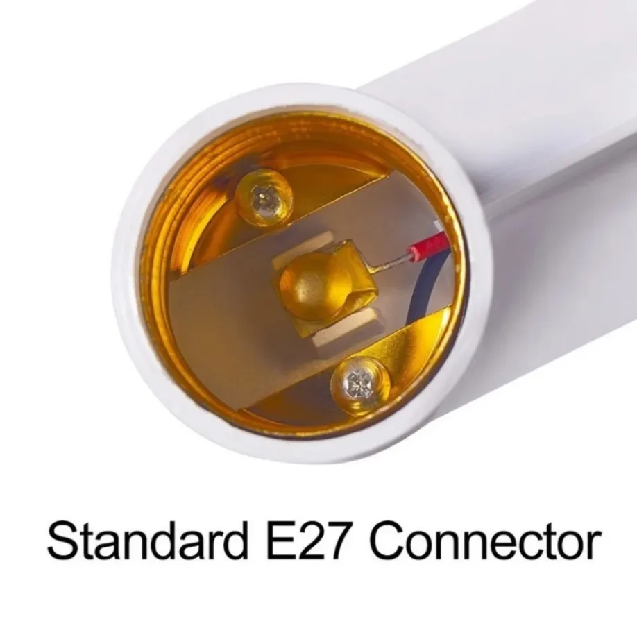 ZQQBYY E27 to E27 LED Bulb Lamp Holder 3 in 1 E27 Base Socket Splitter LED Lamp Socket Light Bulb Adapter Holder converter