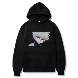 Hunter X Hunter Japan Anime Men Women Hoodies Killua Zoldyck Gon Harajuku Unisex Pullover Casual Plus Size Sweatshirt Streetwear