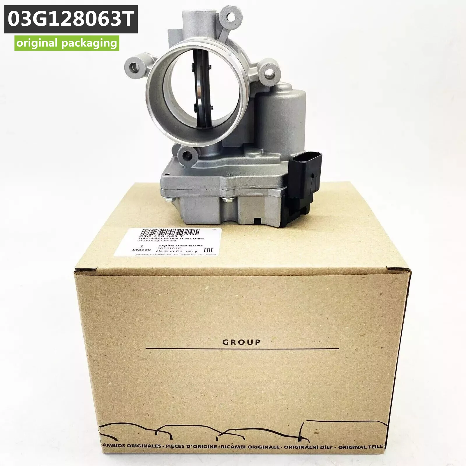 Genuine OEM NEW Auto Engine Throttle Body 03G-128-063-T 03G128063T For Audi A3 Volkswagen Golf Jetta