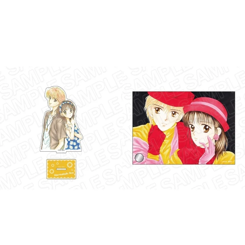 Marmalade Boy Miki Koishikaw Yuu Matsuura 10cm Acrylic Stand Model Keychain Desk Decorations Souvenir Exquisite Products