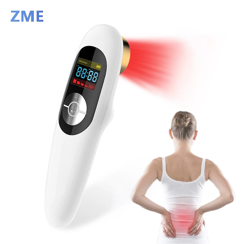 

ZME Physiotherapy Laser Medical Red Light Phototherapy For Knee Lumbar Neck Back Laser Panel Elbow Protector Joint Repair 650nm