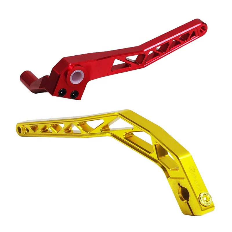 1126HOT Black3 Motorcycle PB Style Shift Lever Brake Lever Aluminum Alloy Material Mid-Mounted Gear Shift Linkage Controls for S