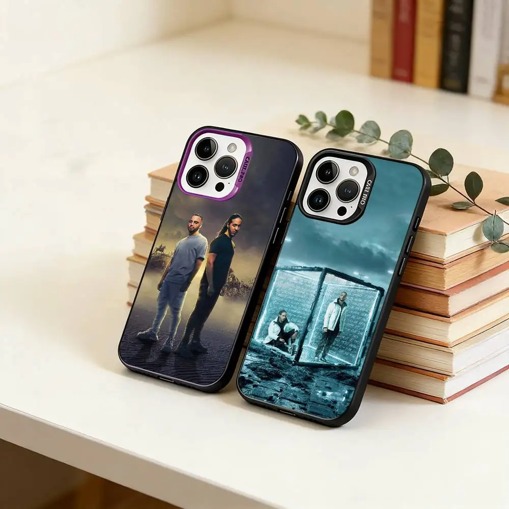 

Darija MENA Shayfeen Phone Case For iPhone 17,16,15,14,13,12,11 Plus,Pro Max,XS,Colored Silver Plated Inside Cover