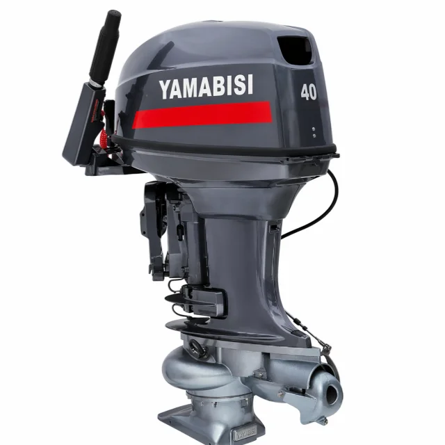 Yamabisi Outboard Motor 40hp Electric Start With Controls 2-Stroke Boat Engine Long Tail 40hp Jet Drive Outboard Motor